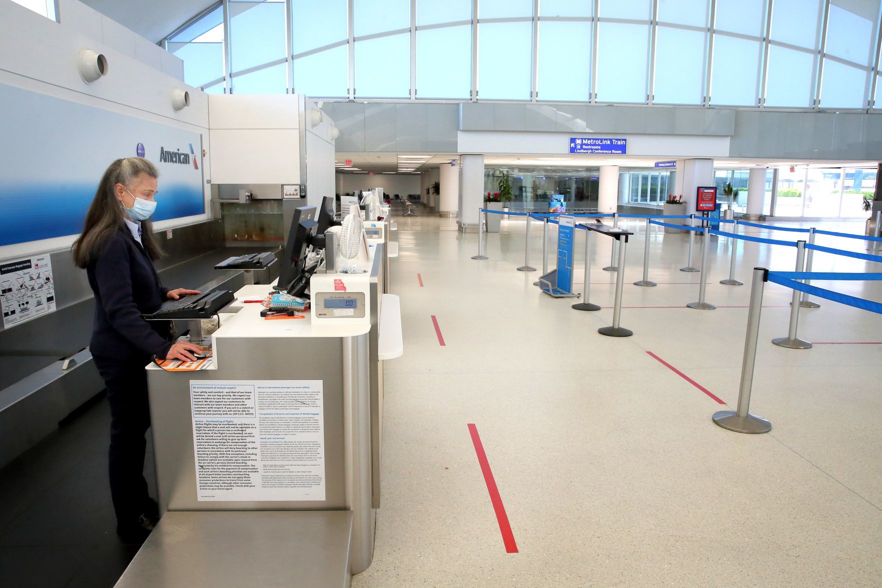 Coronavirus slows St. Louis Lambert International Airport